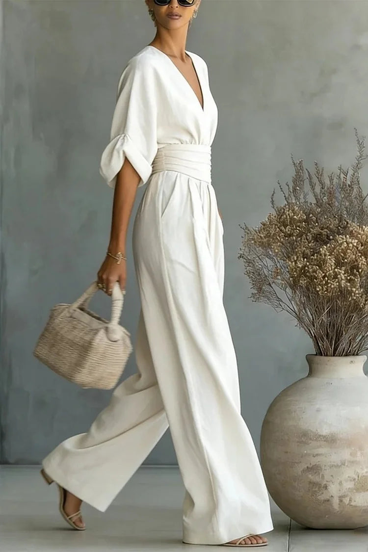 Sienna | Linen Jumpsuit