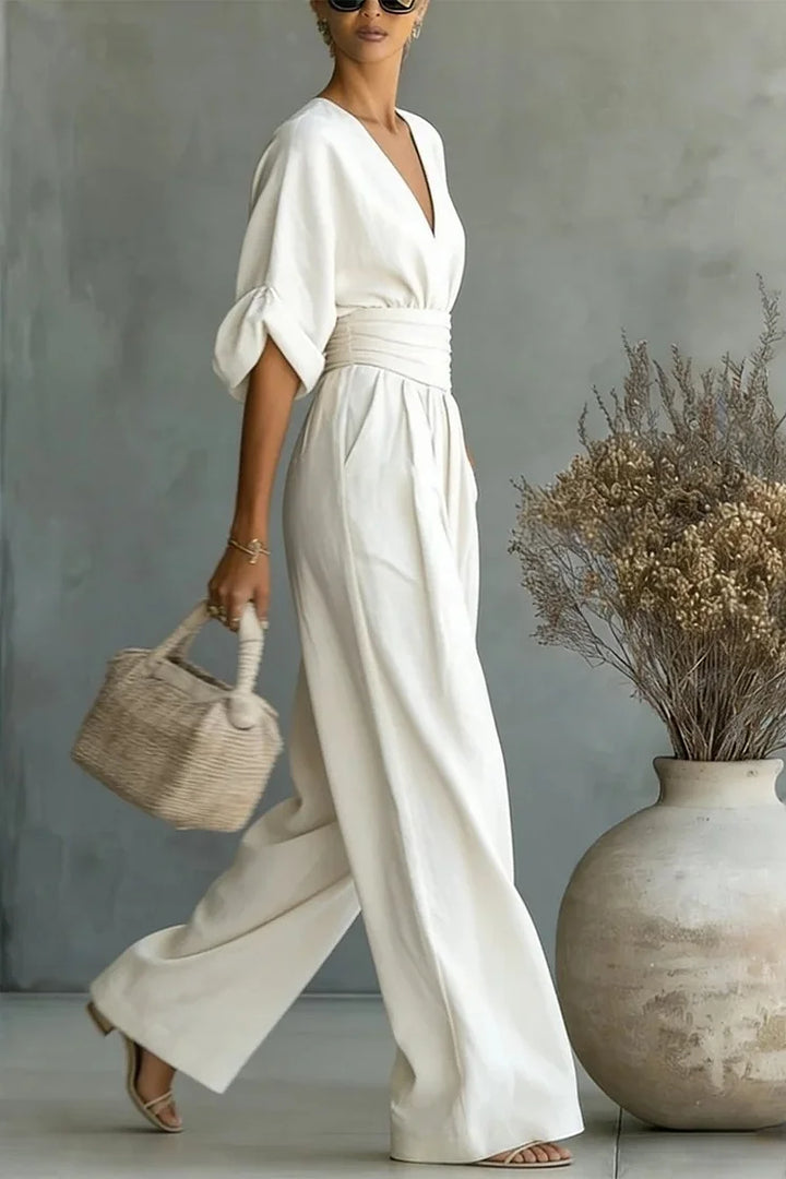 Sienna | Linen Jumpsuit