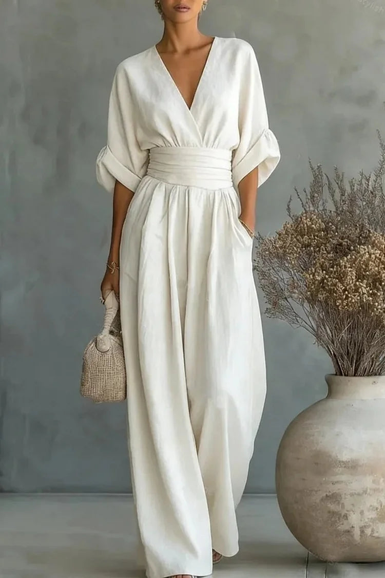 Sienna | Linen Jumpsuit