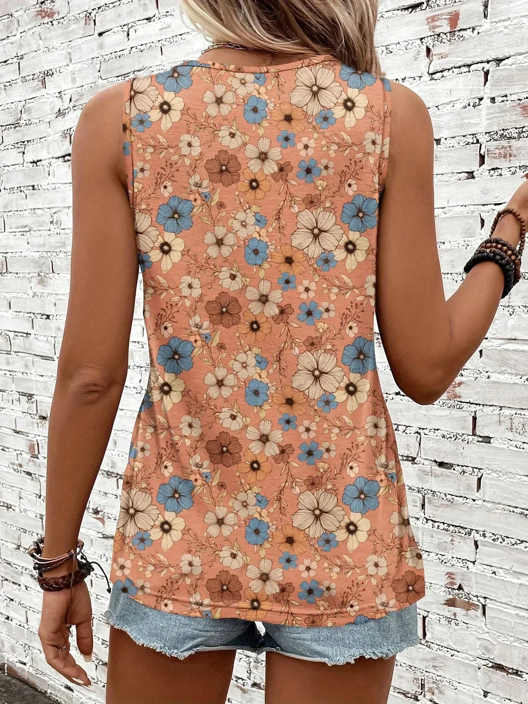 REYA | COMFORTABLE FLORAL SUMMER TOP